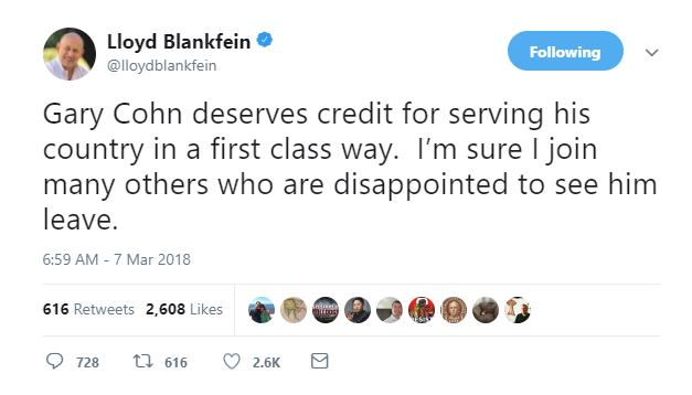 Blankfein推特